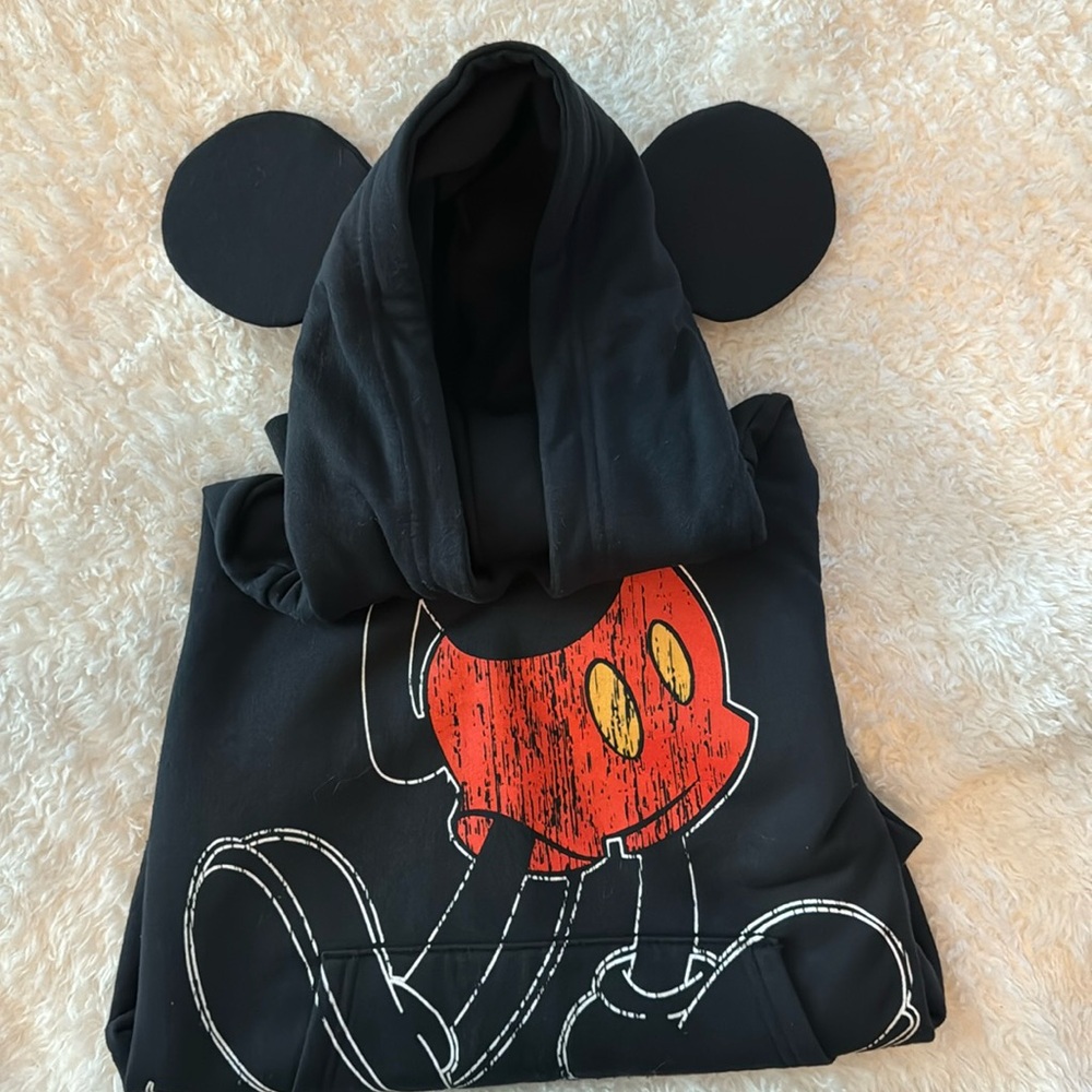 Disney- Mickey Mouse sweatshirt w/ears